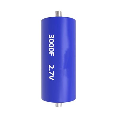 Siêu tụ điện ODM 3000F 2.7 V Kích thước nhỏ hơn cho hệ thống lưu trữ năng lượng mặt trời