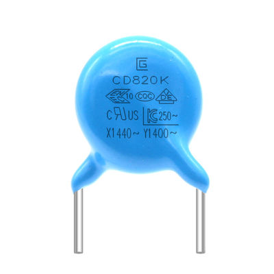 Tụ điện an toàn 820K 400VAC Y1 Kích thước nhỏ cho mục đích chung