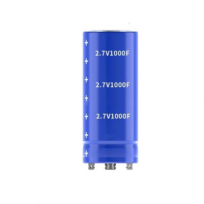 2.7V 1000F Loại siêu tụ điện Sạc nhanh Công suất đầu ra cao