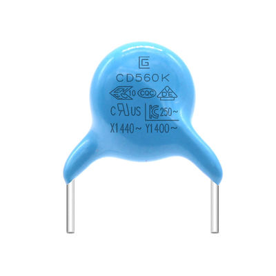 Tụ điện an toàn Y1 tùy chỉnh Điện áp chịu được cao 560K 400VAC