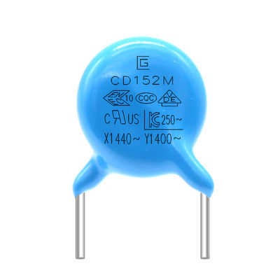 Tụ điện an toàn 400VAC 152M Y1 Mất tần số cao cho ô tô