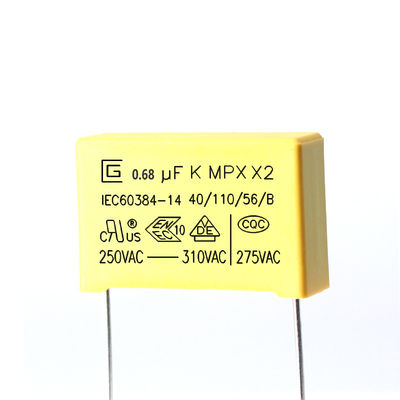 Tụ điện 684k 0,68 UF 275VAC Cấu trúc không cảm ứng