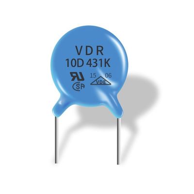 Biến trở oxit kim loại 10D 431k kích thước nhỏ đáp ứng nhanh với điện áp quá độ