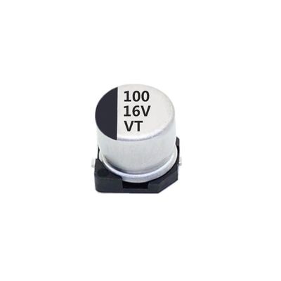 Hiệu suất ổn định Tụ điện 100uf 16v SMD, Tụ nhôm điện phân