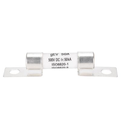 Cầu chì xe điện 500V 50A Ổn định tốt Khối lượng nhỏ cho phương tiện năng lượng mới