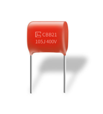 Tụ điện Polypropylene kim loại hóa CBB21 105J 400V P15MM Chống ẩm tốt
