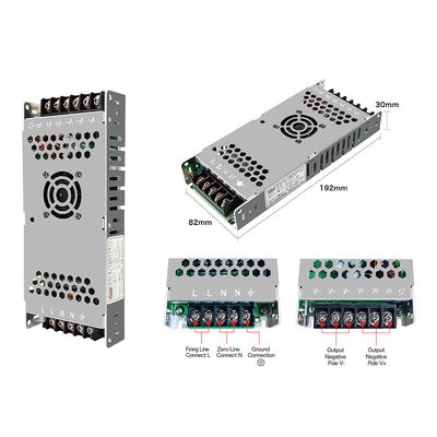 SMPS Chuyển đổi màn hình LED nguồn điện 12v 300w LED Constant Voltage Driver Ultra Thin 5v