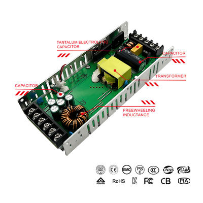 SMPS Chuyển đổi màn hình LED nguồn điện 12v 300w LED Constant Voltage Driver Ultra Thin 5v