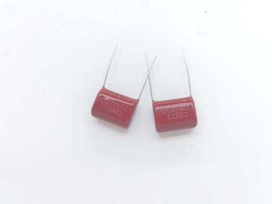 Capacitor polypropylene kim loại chính xác phạm vi nhiệt độ rộng -40.C đến 85.C