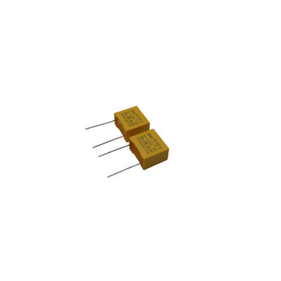 Độ cứng điện đệm ± 20% Capacitance Tolerance X2 Safety Capacitor 0.68UF/310VAC cho công nghiệp