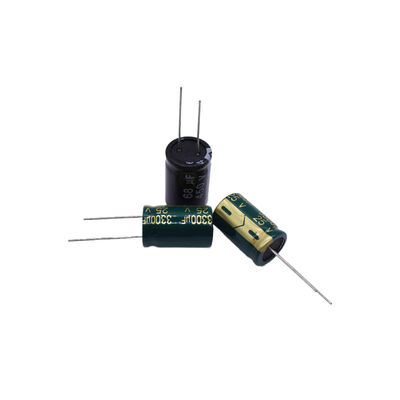 Capacitor điện phân nhôm bền cho thiết bị điện tử 25V3300UF