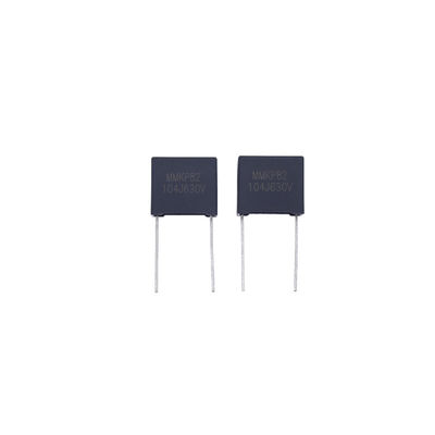 Chất tụ phim polypropylene kim loại màu xám 100% Test0.00022uF ~ 3.9uF Thông qua cài đặt lỗ
