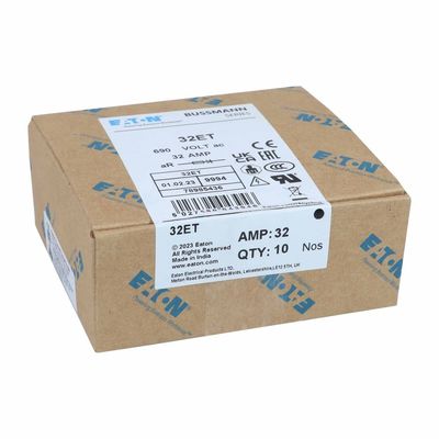 Eaton Bussmann Series tốc độ cao Tiêu chuẩn Anh BS88 Fuse 32ET