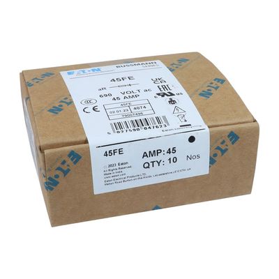 Eaton Bussmann Series tốc độ cao Tiêu chuẩn Anh BS88 Fuse 45ET