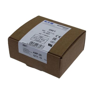 Eaton Bussmann Series tốc độ cao Tiêu chuẩn Anh BS88 Fuse 25ET