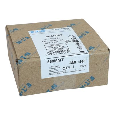 Eaton Bussmann Series Tốc độ cao Tiêu chuẩn Anh 560A BS88 Fuse 560MMT