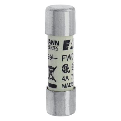 Khả năng đạp xe và hiệu suất tuyệt vời Cramic Fuse Eaton Bussmann 10 X 38 mm Ferrule Fuse FWC-4A10F