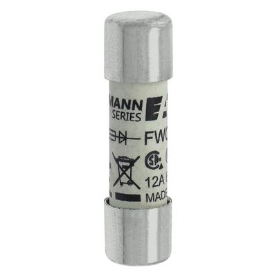 Khả năng đạp xe và hiệu suất tuyệt vời Cramic Fuse Eaton Bussmann 10 X 38 mm Ferrule Fuse FWC-12A10F