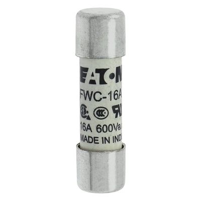 Khả năng đạp xe và hiệu suất tuyệt vời Cramic Fuse Eaton Bussmann 10 X 38 mm Ferrule Fuse FWC-16A10F
