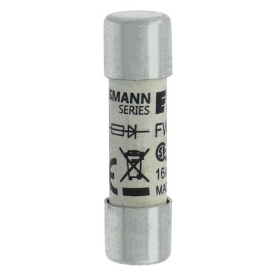 Khả năng đạp xe và hiệu suất tuyệt vời Cramic Fuse Eaton Bussmann 10 X 38 mm Ferrule Fuse FWC-16A10F