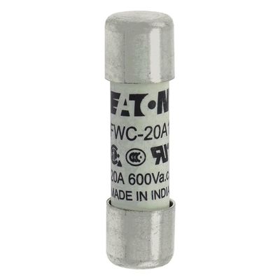 Khả năng đạp xe và hiệu suất tuyệt vời Cramic Fuse Eaton Bussmann 10 X 38 mm Ferrule Fuse FWC-20A10F