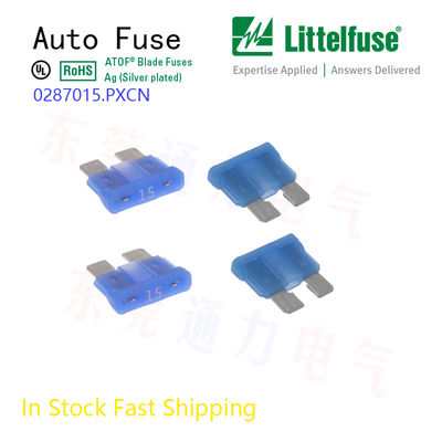 Chiếc xe hơi Smallfuse 7.5A Auto Blade Fuse màu nâu 32V Dc Mfr Phần số 0287007.5.PXCN