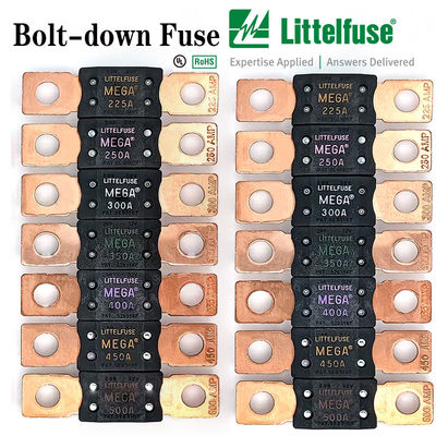 Littelfuse 0298200 Bolt Down Auto Fuse 200A Thời gian chậm 32V 298 Series, MEGA