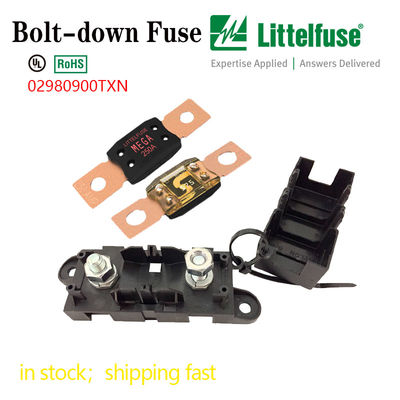 298 Bolt-Down Series High-Current Fuse Holder High-Current Circuit Protection 02981001ZXT Tiếp tục sử dụng