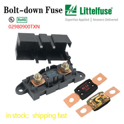 Littelfuse 0298200 Bolt Down Auto Fuse 200A Thời gian chậm 32V 298 Series, MEGA