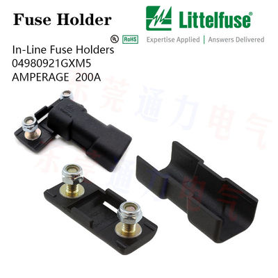 Bolt Down Series Fuse Holder Bảo vệ mạch điện cao 02980900S M6 khe X 15MM Long