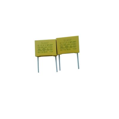 P10 15 22.5 7.5MM X2 Bảo vệ an toàn Capacitor thông qua lỗ loại lắp đặt
