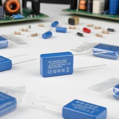 Tần số định số 50 60Hz X2 Bảo vệ an toàn Capacitor Capacitance Range 0 001uF 4 7uF Chi tiết điện cho các ứng dụng ồn